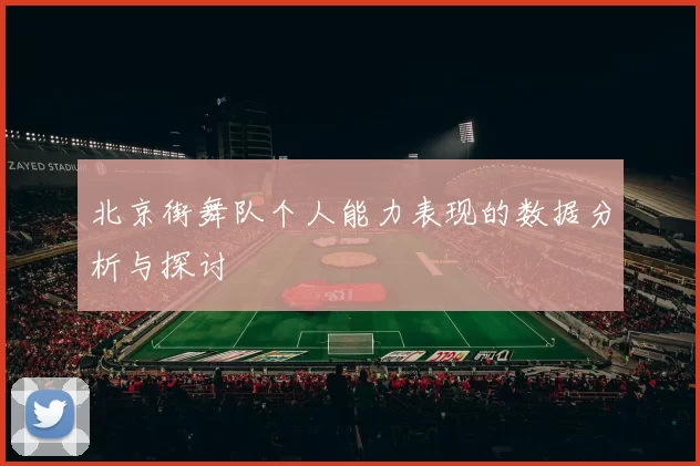 北京街舞队个人能力表现的数据分析与探讨